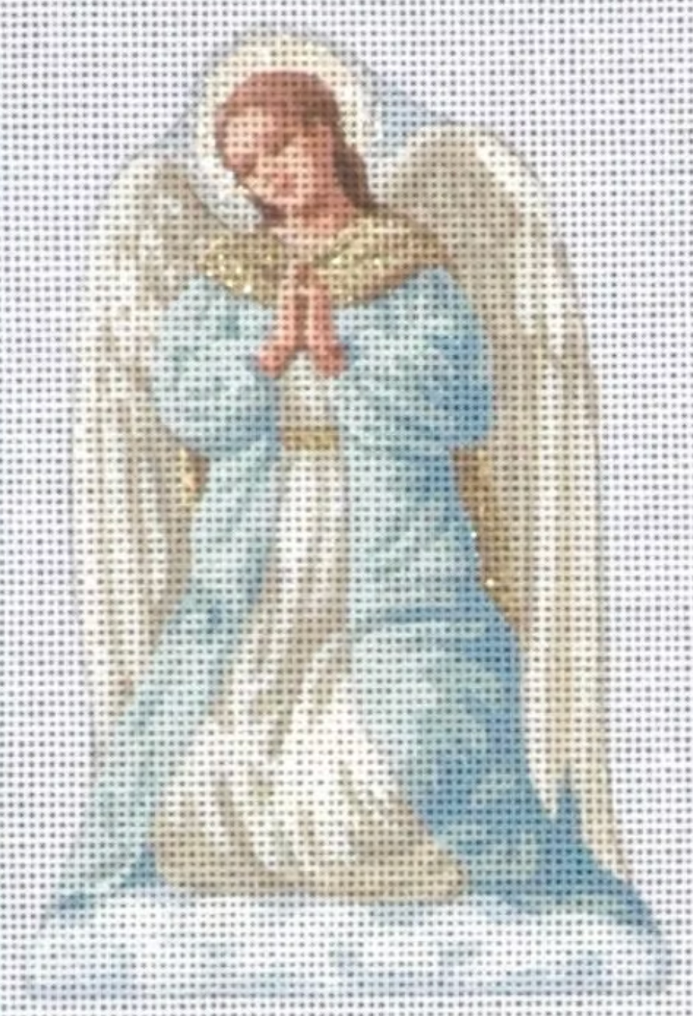 Blue Angel (Nativity) Canvas