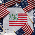 Floral Flag Canvas