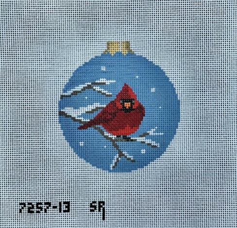 Puffed Cardinal (13m) Canvas