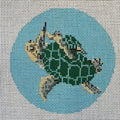 Sea Turtle and Baby Canvas