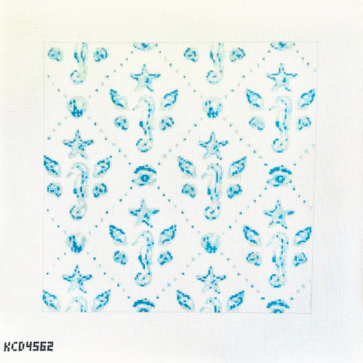 Seashell Pattern Canvas