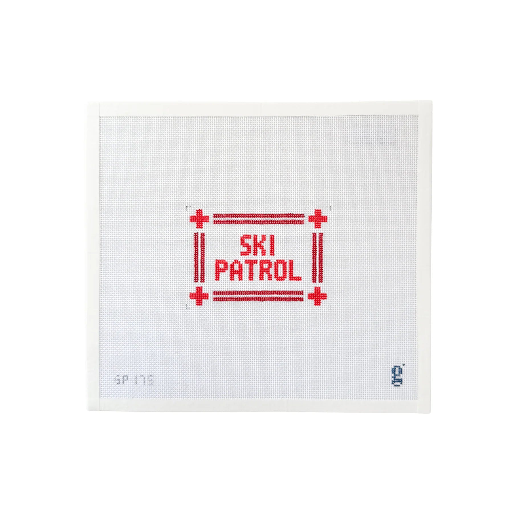 Ski Patrol Sign Canvas