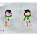 Snowman with Birds Canvas (2 side, 18 M)