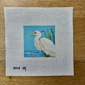Snowy Egret Bird Canvas