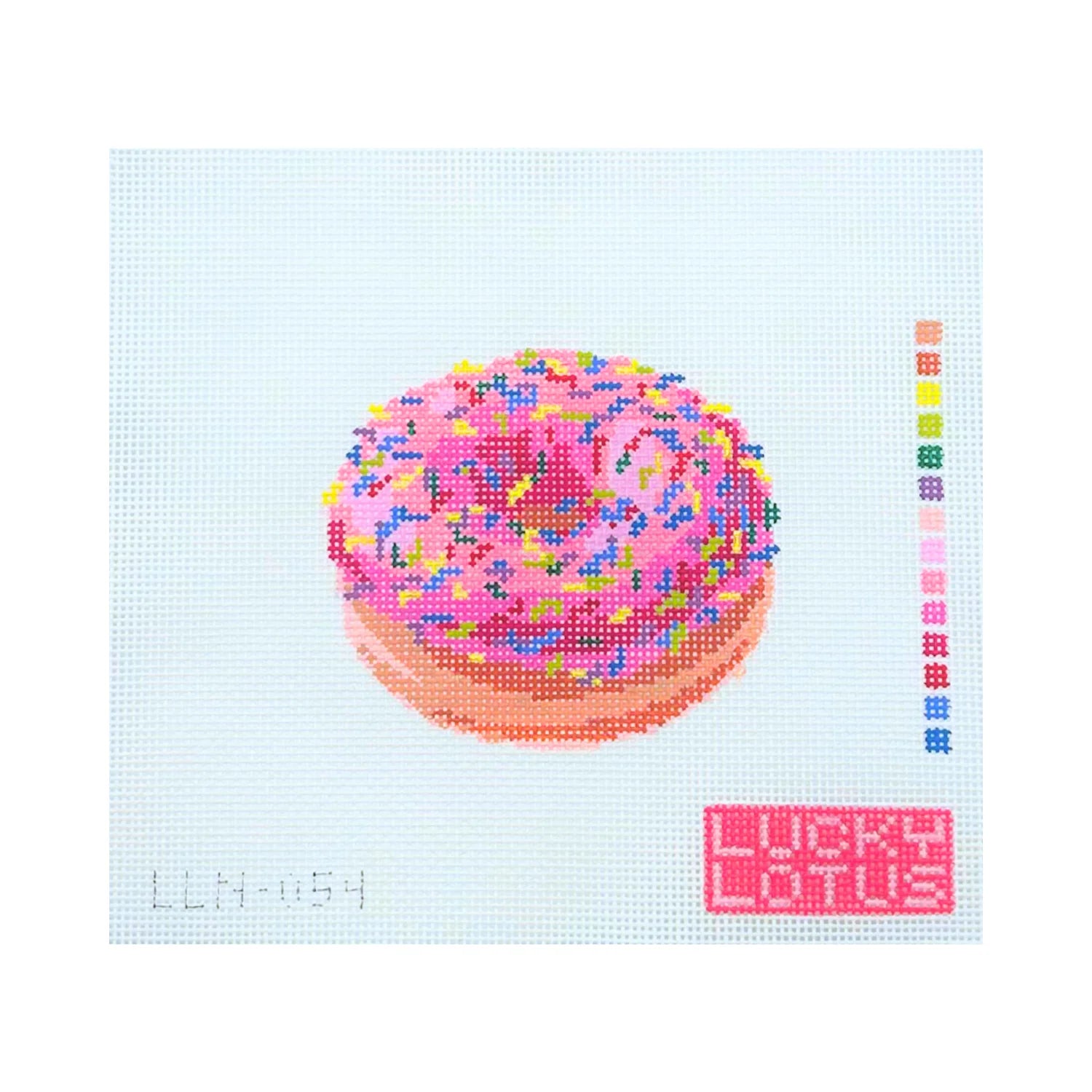 Sprinkle Donut canvas