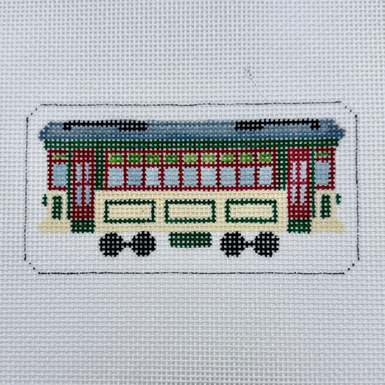 St Charles Streetcar 13 Mesh Canvas