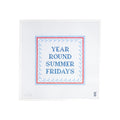 Summer Fridays Sign Canvas