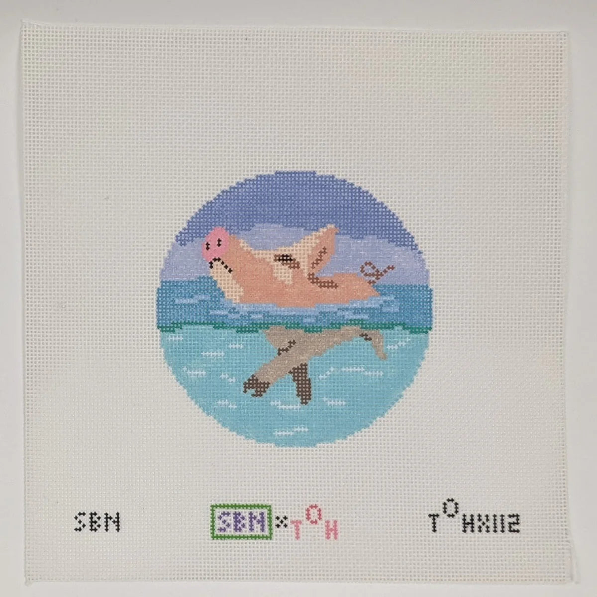 Swimming Pig