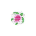 Hot Pink Turtle Mini Canvas