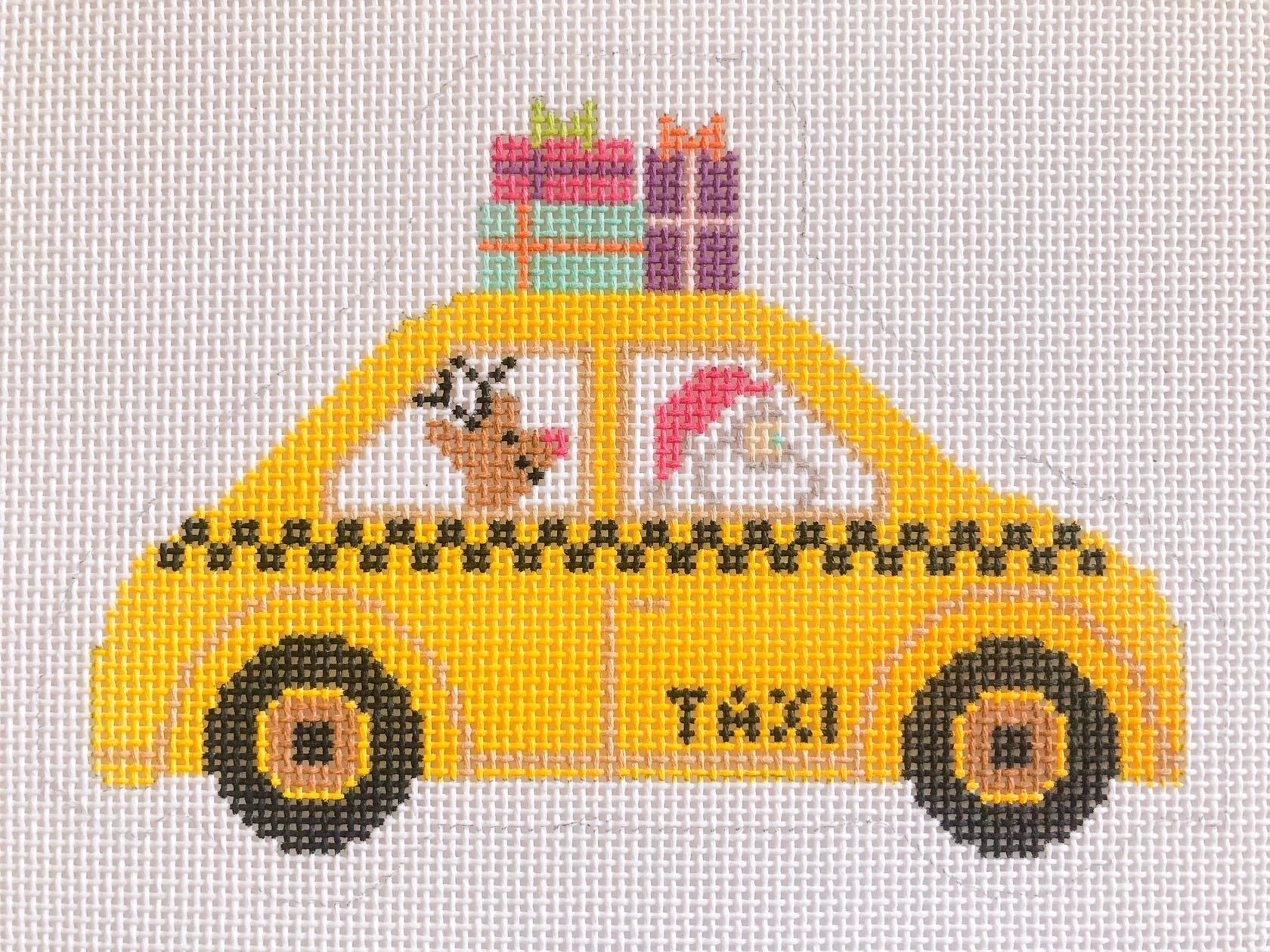 Taxi Cab Canvas