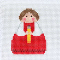 Teacher Stitch It Angel Canvas