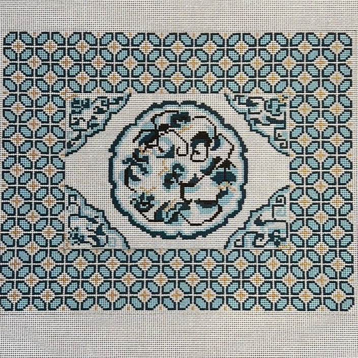 Toile de Jouy Pillow Canvas