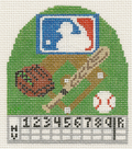 9 Innings Baseball Canvas