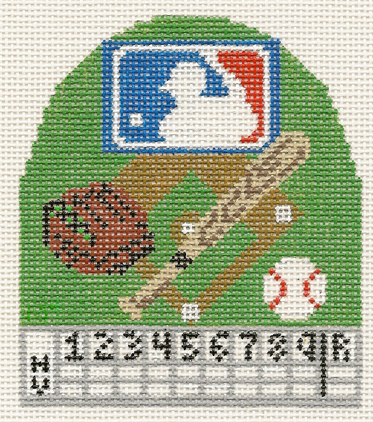 9 Innings Baseball Canvas