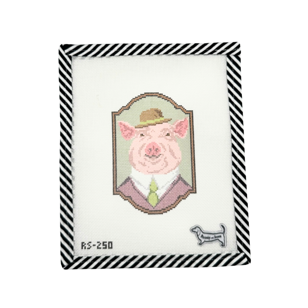 Mr. Pig Canvas