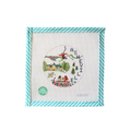 Asheville Travel Round Canvas