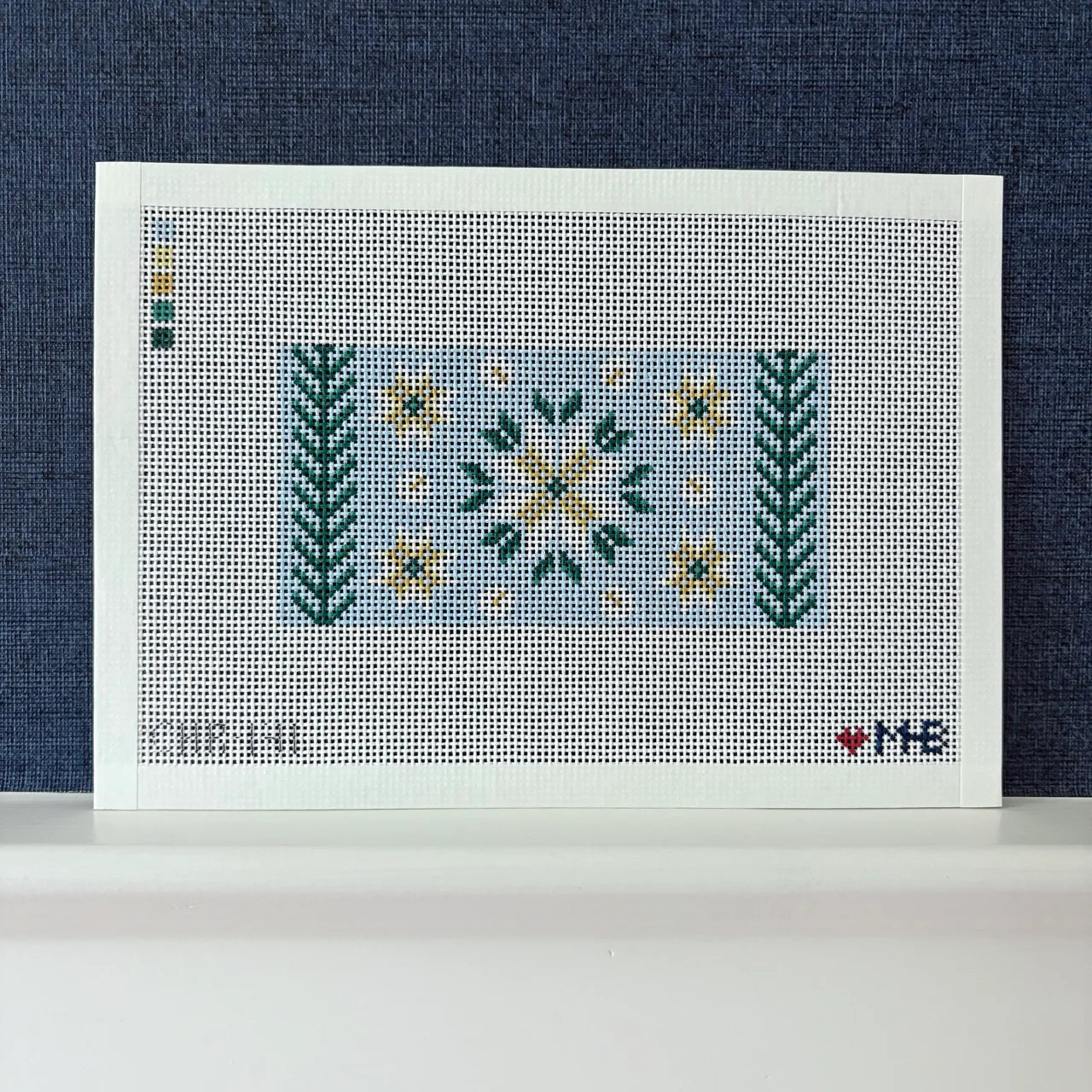 Winter Poinsettia 6x3 Insert