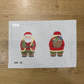 Woodsman Santa Two Sided Canvas