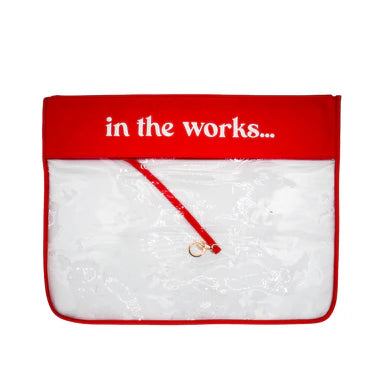 In the Works... XL Project Bag (Cherry)