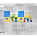 Yellow Beach Mini House 3D Canvas