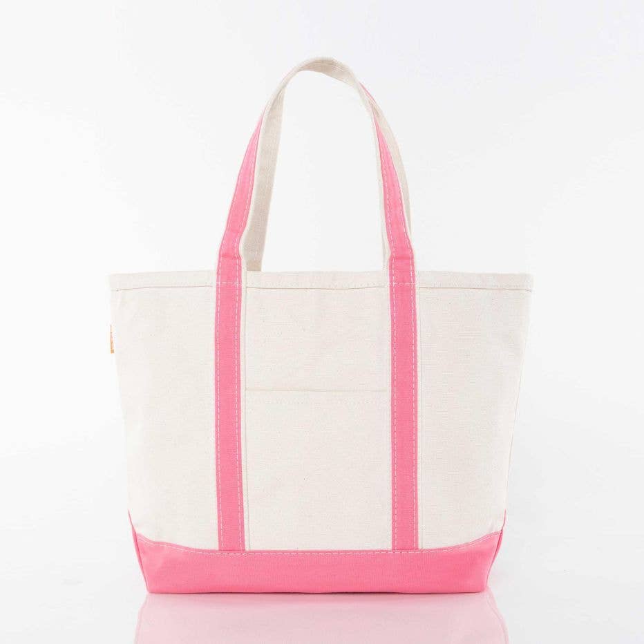 Medium Classic Tote: Coral