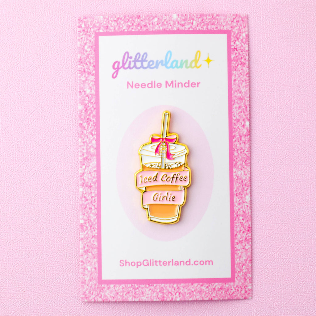 Iced Coffee Girlie Needle Minder