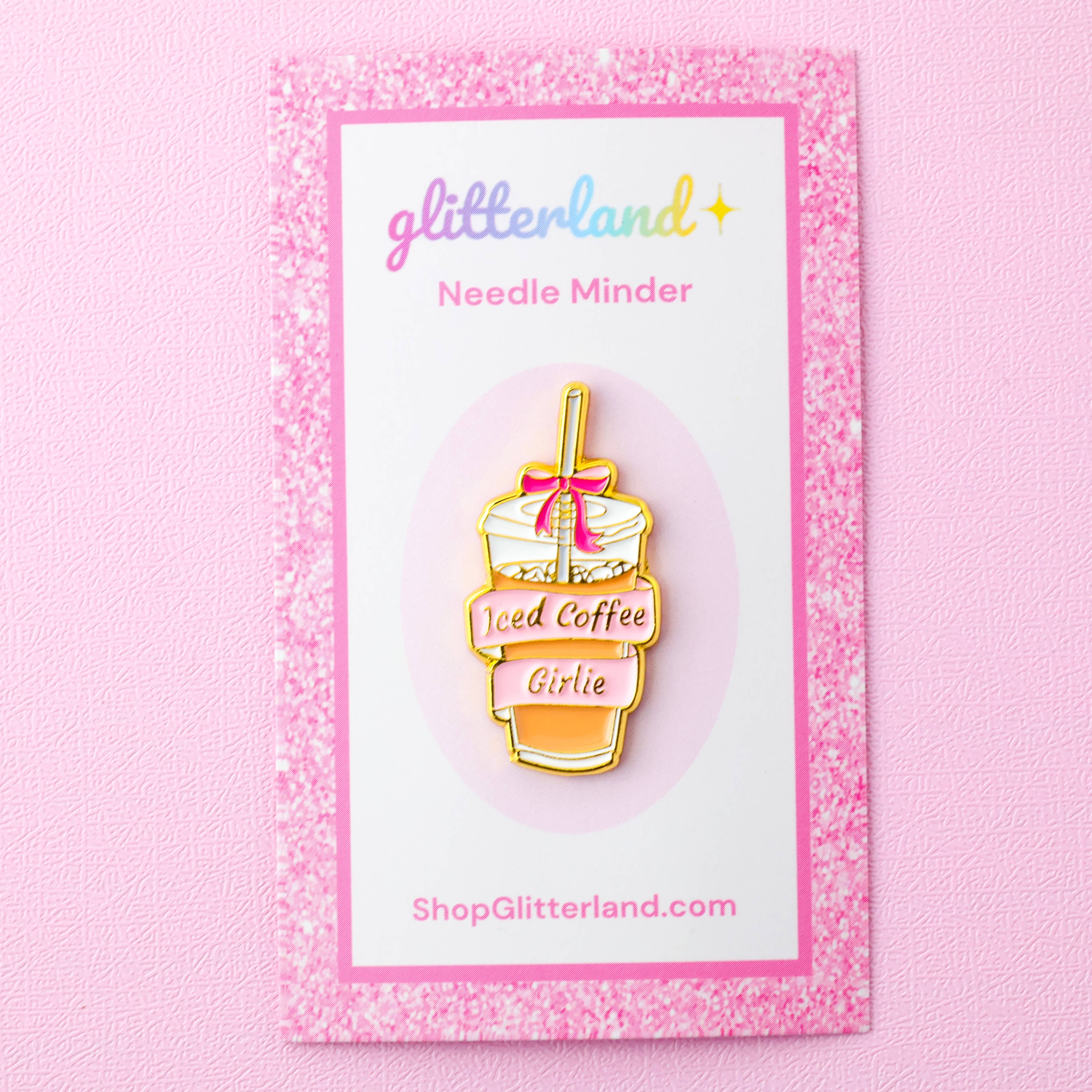 Iced Coffee Girlie Needle Minder