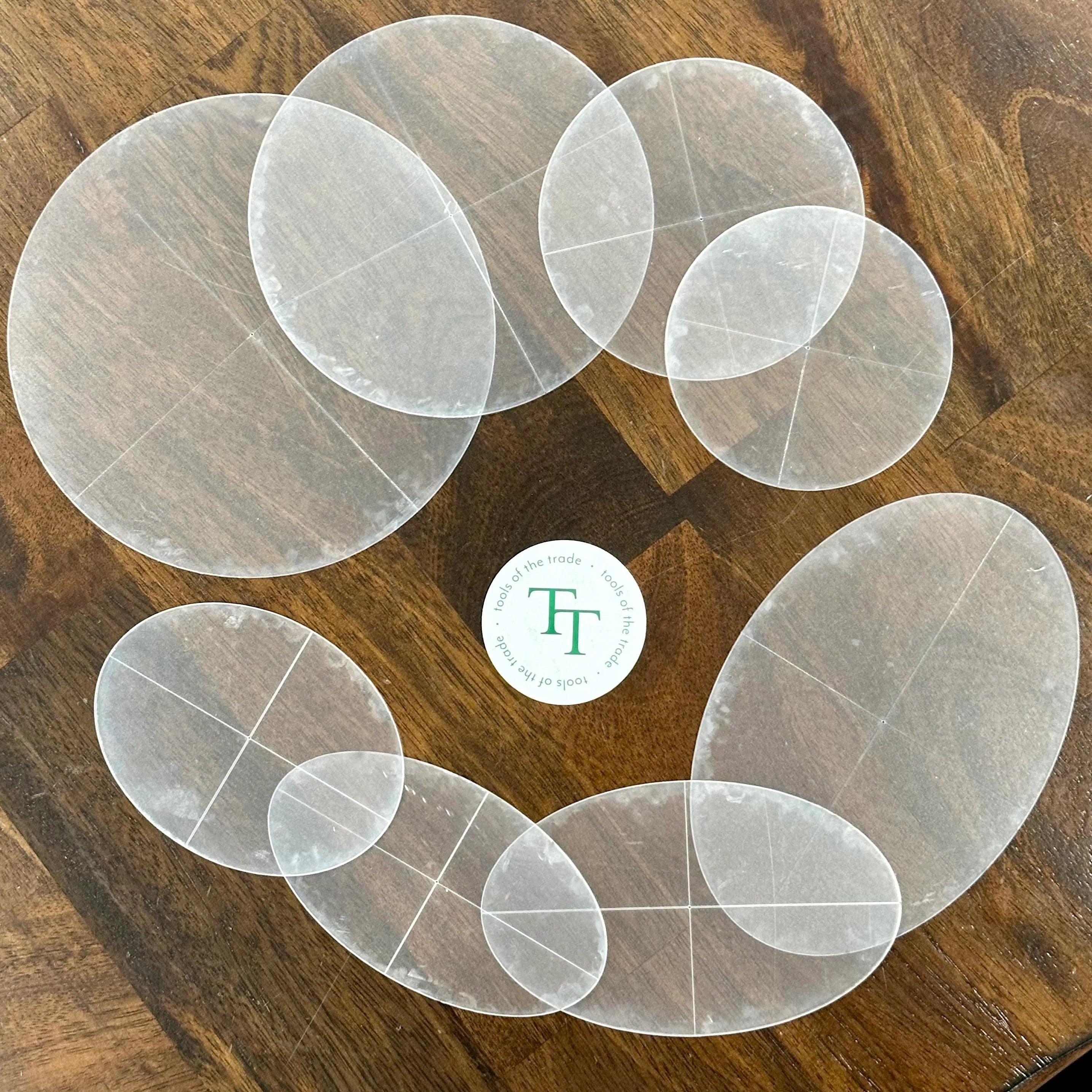 Templates for Needlepoint Projects (Circle & Oval)
