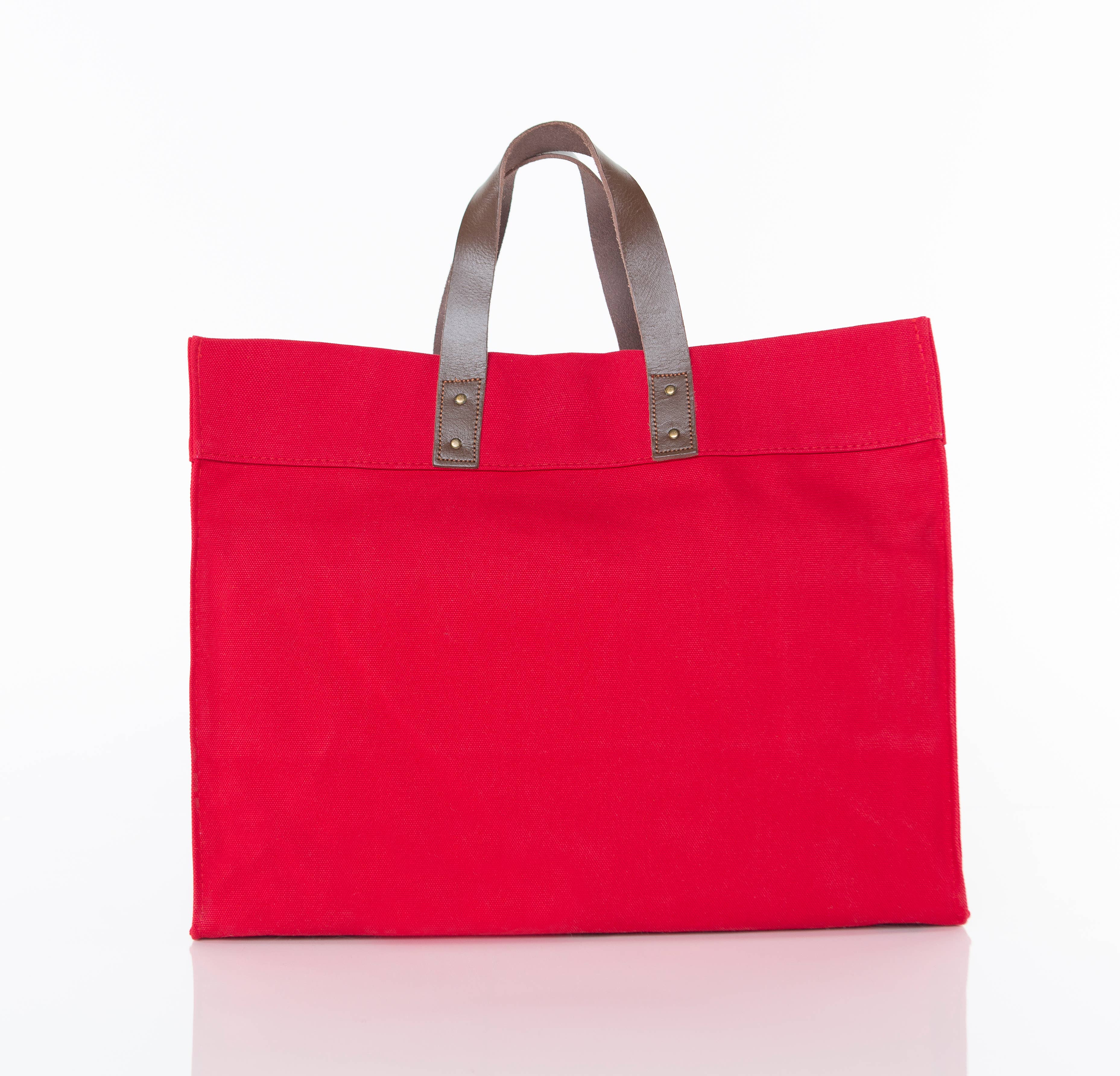 Advantage Tote Bag: Red