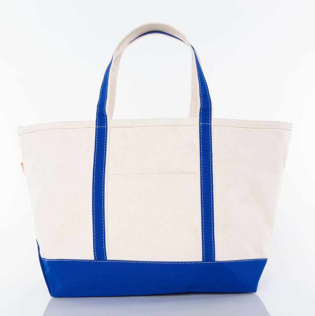 Large Classic Tote: Royal Blue