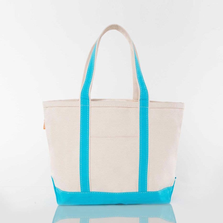 Medium Classic Tote: Turquoise