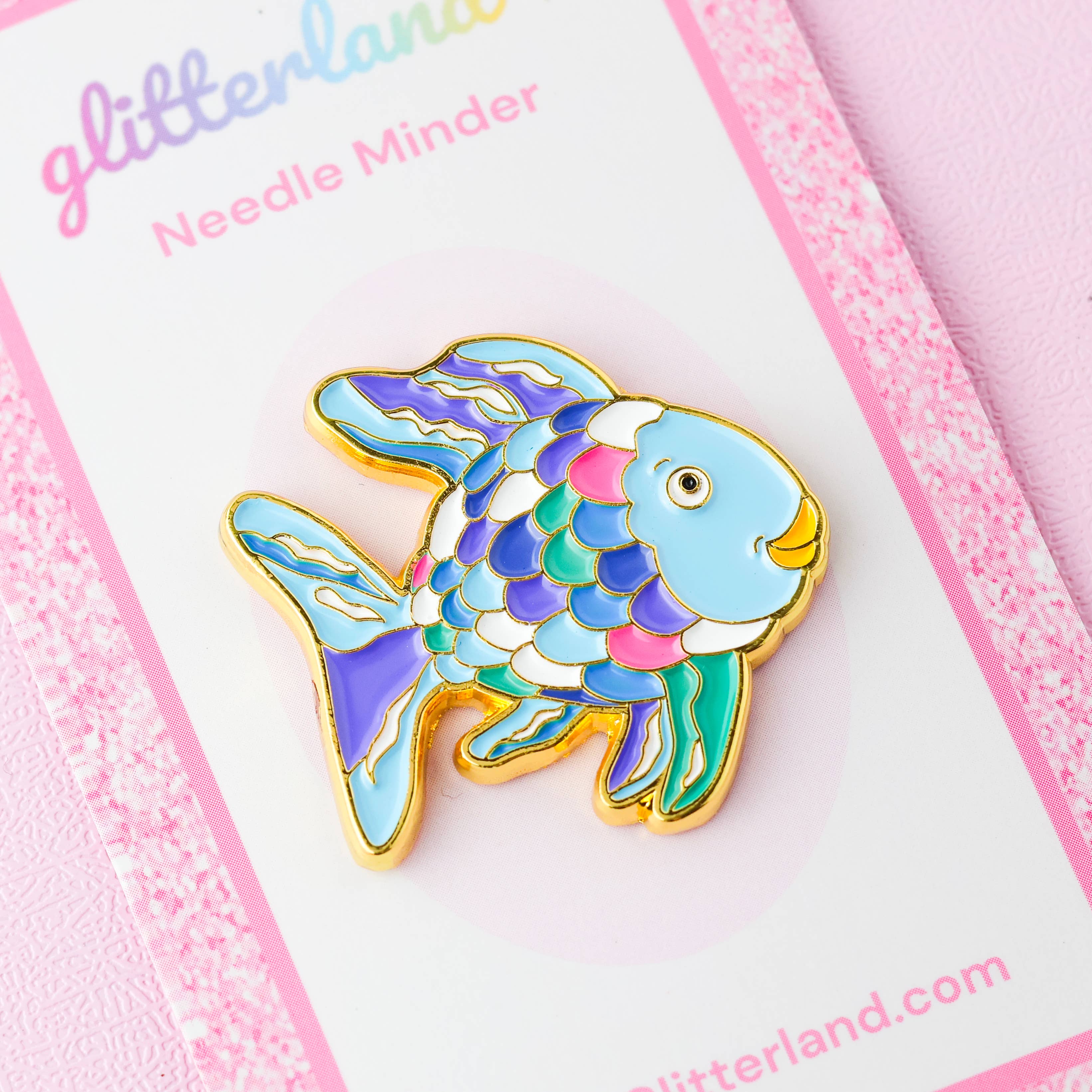 Rainbow Fish Nostalgic Bookish Needle Minder
