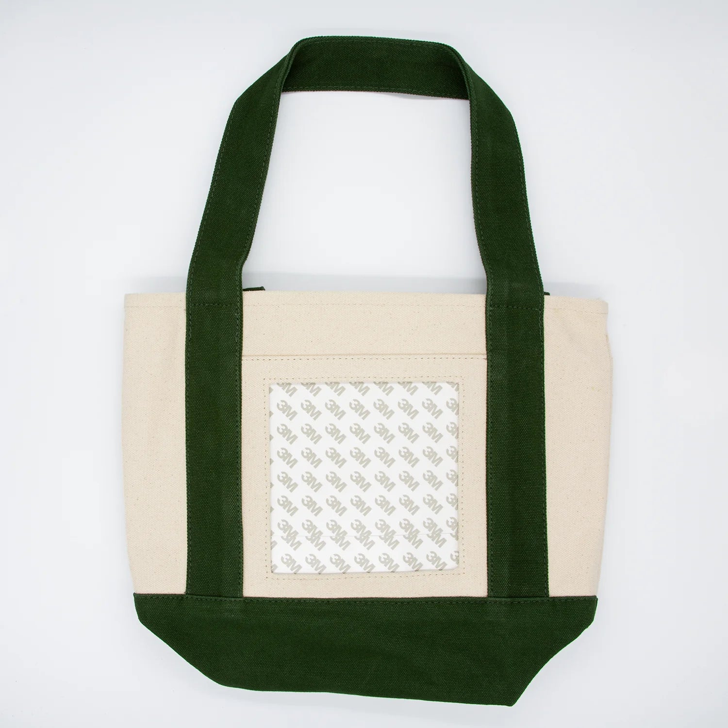 Self Finishing Mini Tote Bag - Forest Green