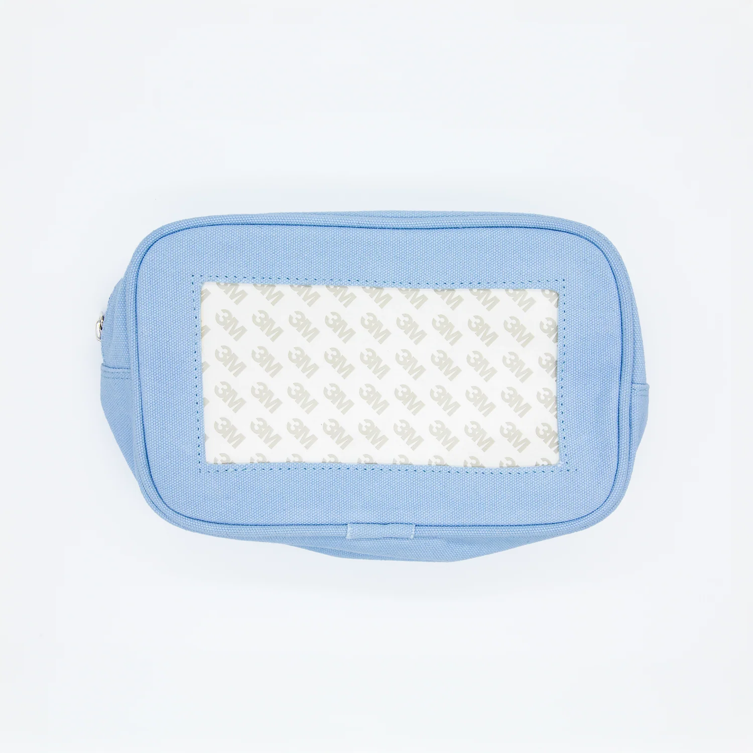 Self Finishing Cosmetic Bag - Light Blue