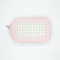 Self Finishing Cosmetic Bag - Light Pink