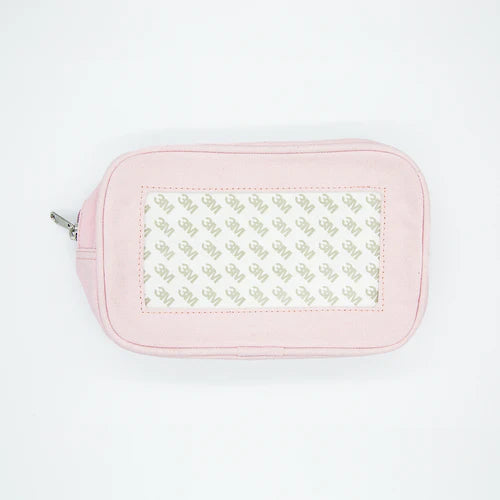 Self Finishing Cosmetic Bag - Light Pink