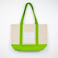 Self Finishing Tote Bag - Lime