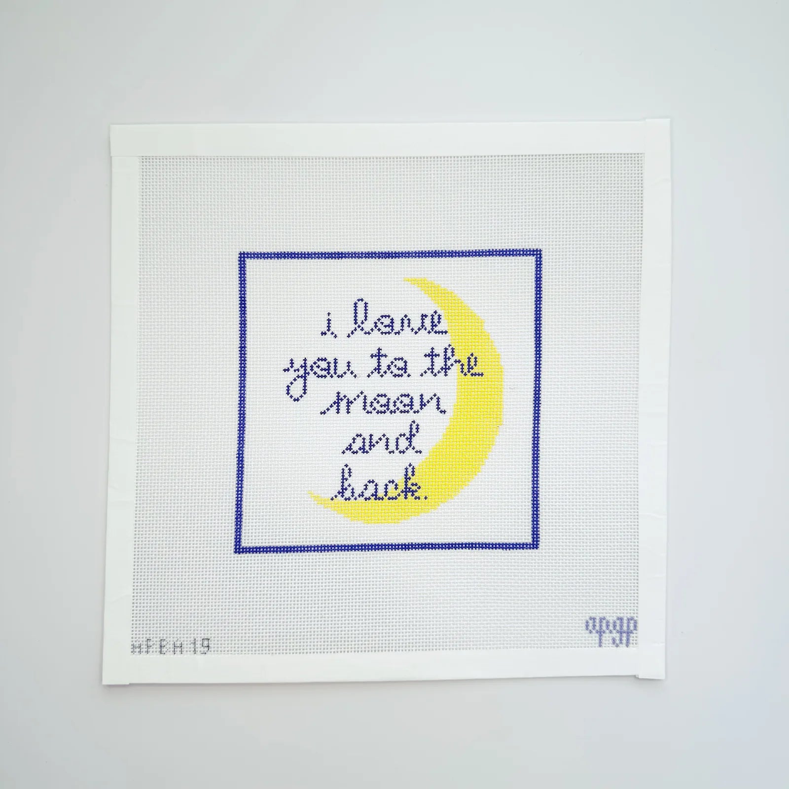 I Love You to the Moon and Back Canvas