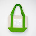 Self Finishing Mini Tote Bag - Lime