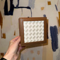 Needlepoint Self Finishing Catch All Stand (Brown)