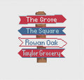 Ole Miss College Icon Destination Sign Canvas
