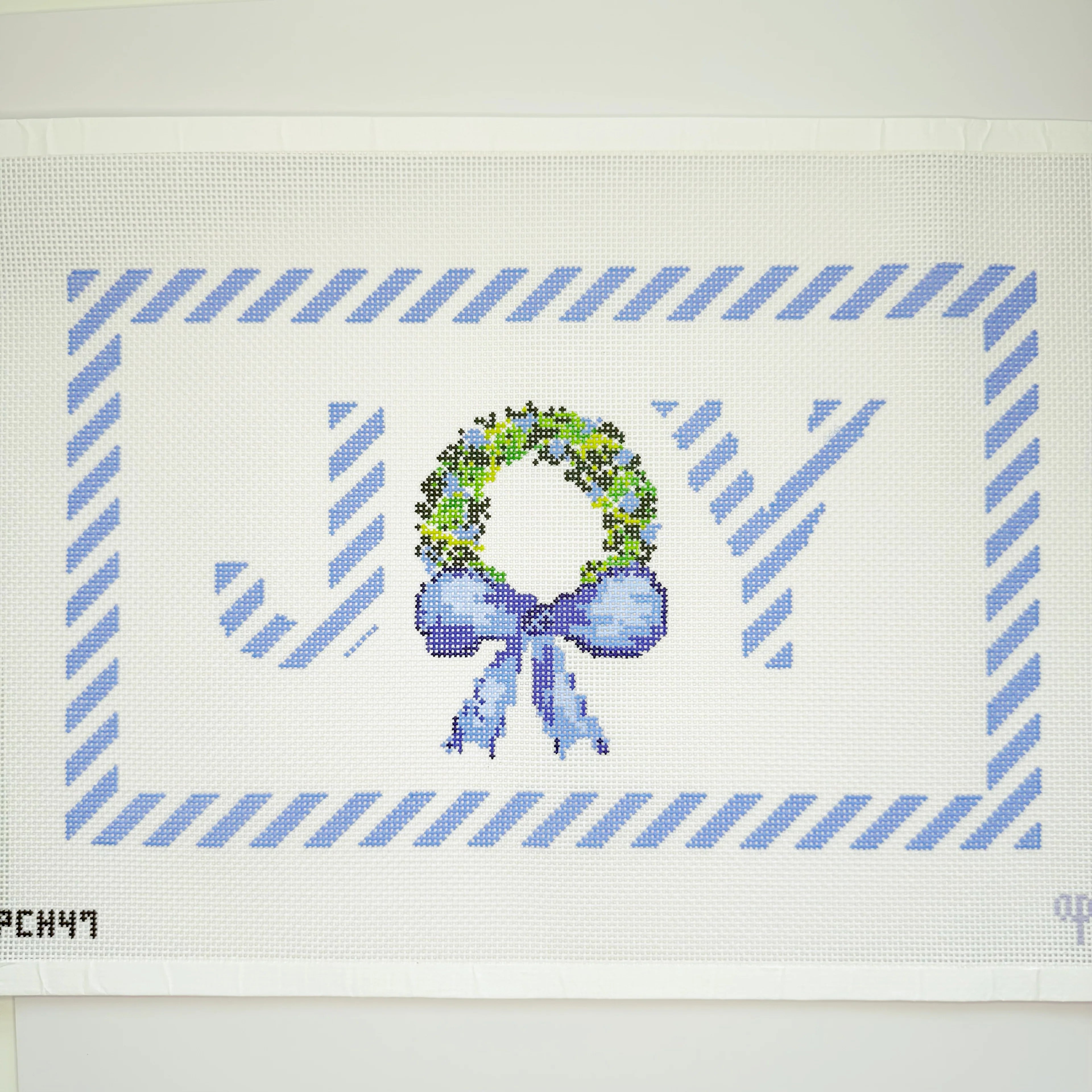 Striped Joy (Blue) Canvas