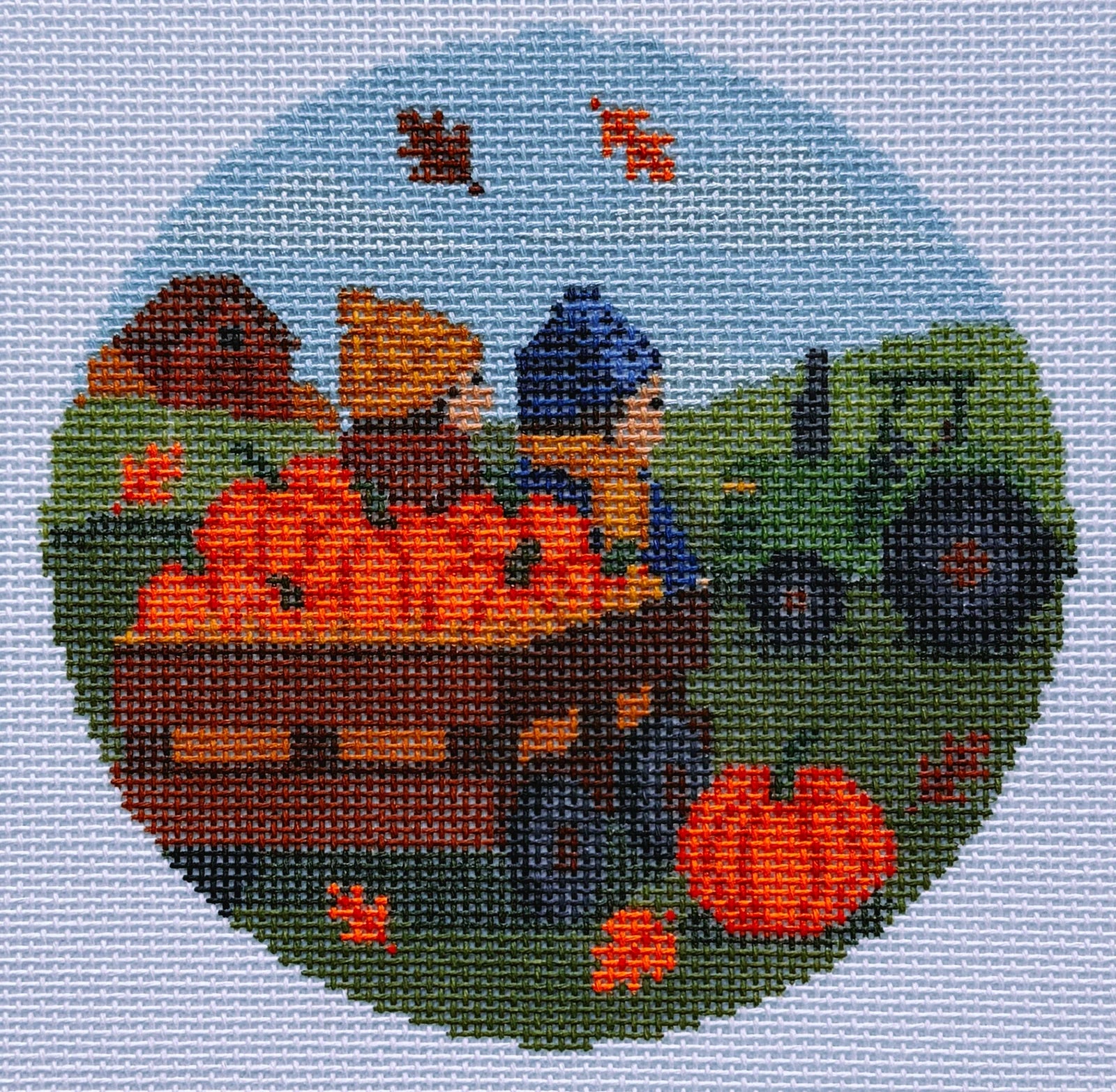 Autumn Wagon Canvas
