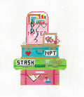 Needlepoint Trip Luggage