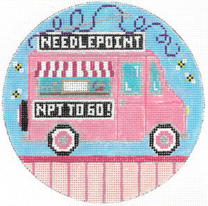 Needlepoint Truck Canvas